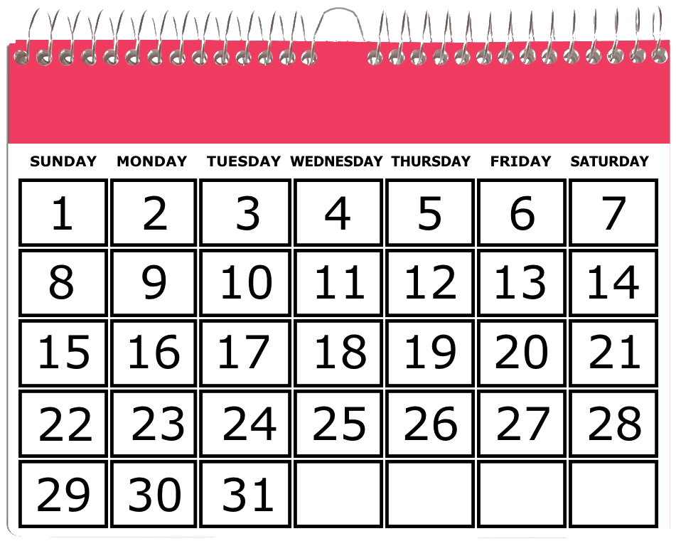 January 2017 Calendar