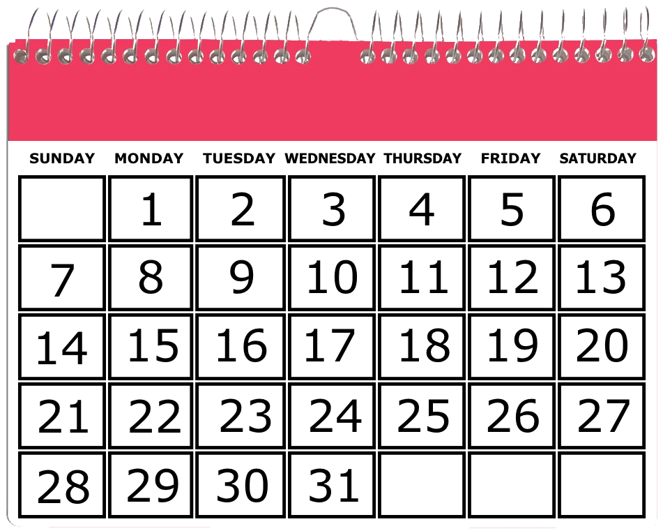 January 2018 Calendar