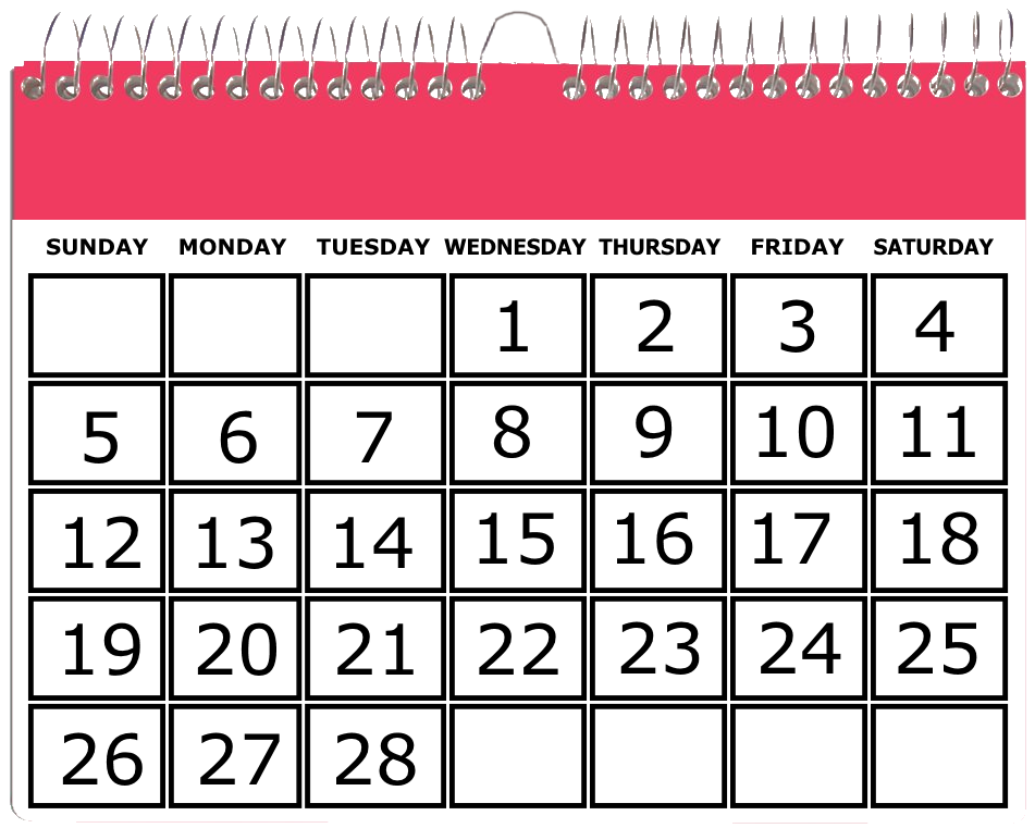 February 2017 Calendar