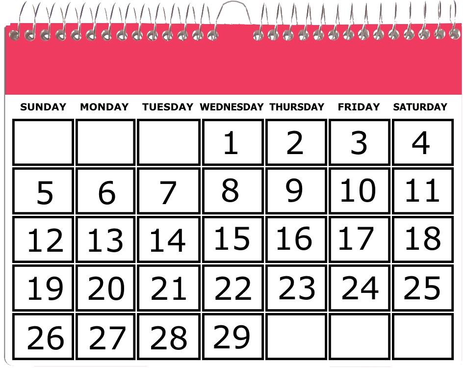 February 2012 Calendar