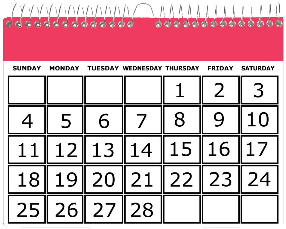 February 2018 Calendar