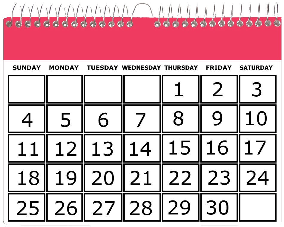 November 2018 Calendar