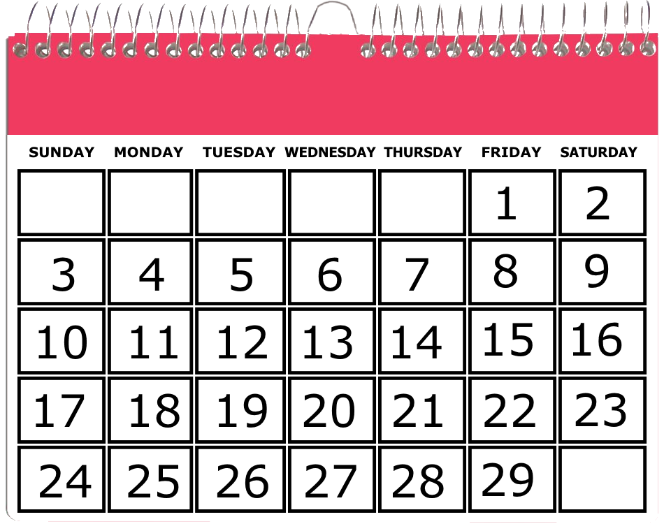 February 2008 Calendar